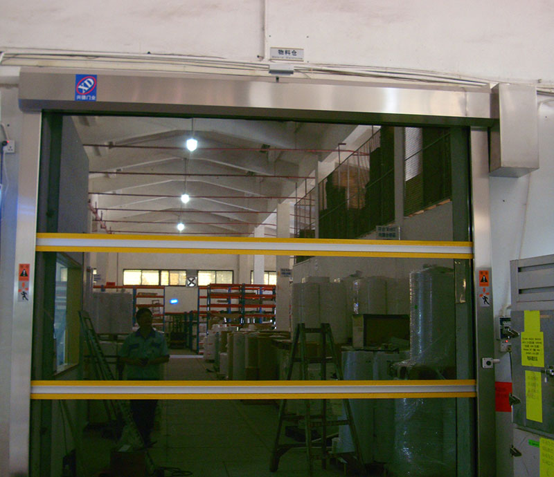 工业快速门有哪些配件?